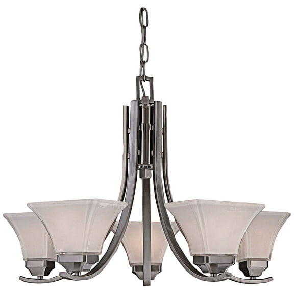 Minka Lavery - Agilis - Chandelier 5 Light Brushed Nickel in Contemporary Style