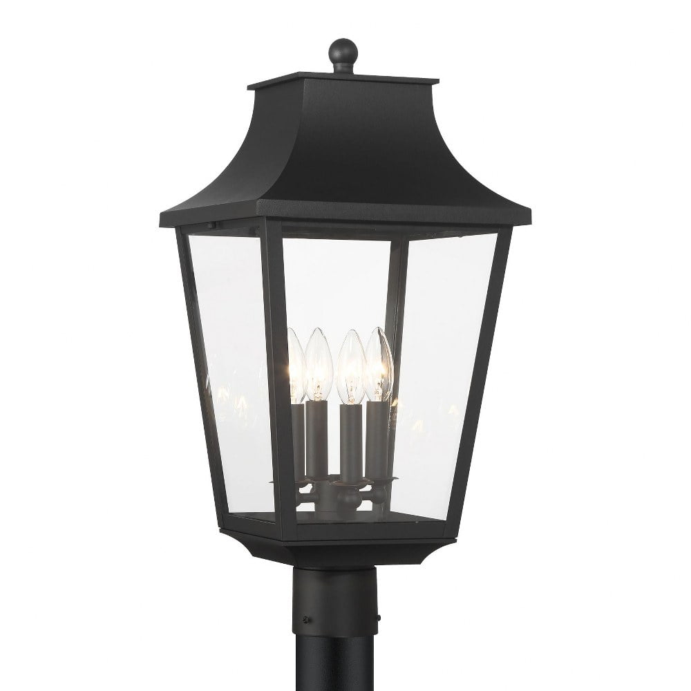 Minka Lavery - Altimeter - 4 Light Outdoor Post Mount-22.75 Inches Tall and 11