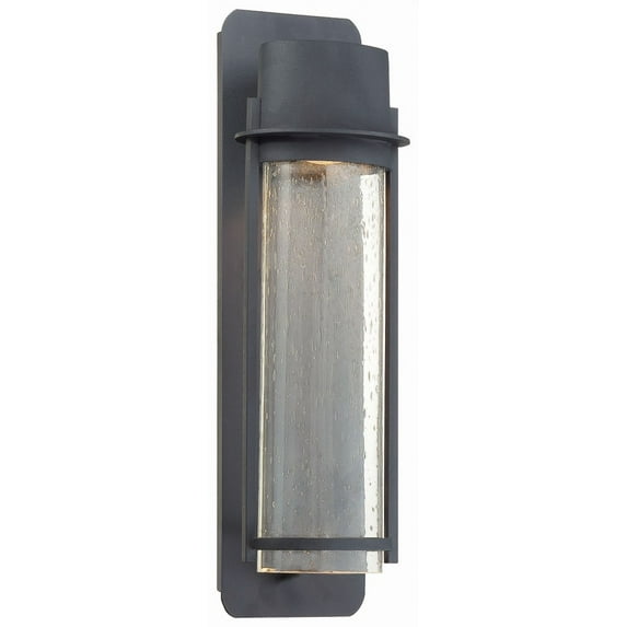 Minka Lavery Artisan Lane 18 1/2" High Black Finish Outdoor Wall Light