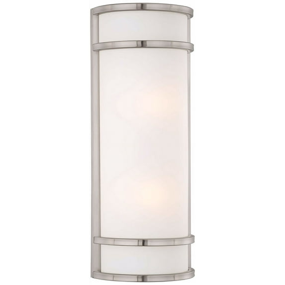 Minka Lavery Bay View 20" High Brushed Steel Outdoor Pocket Light