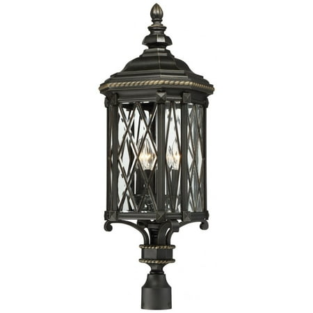 Minka Lavery - Bexley Manor - 4 Light Outdoor Post Lantern in Traditional Style