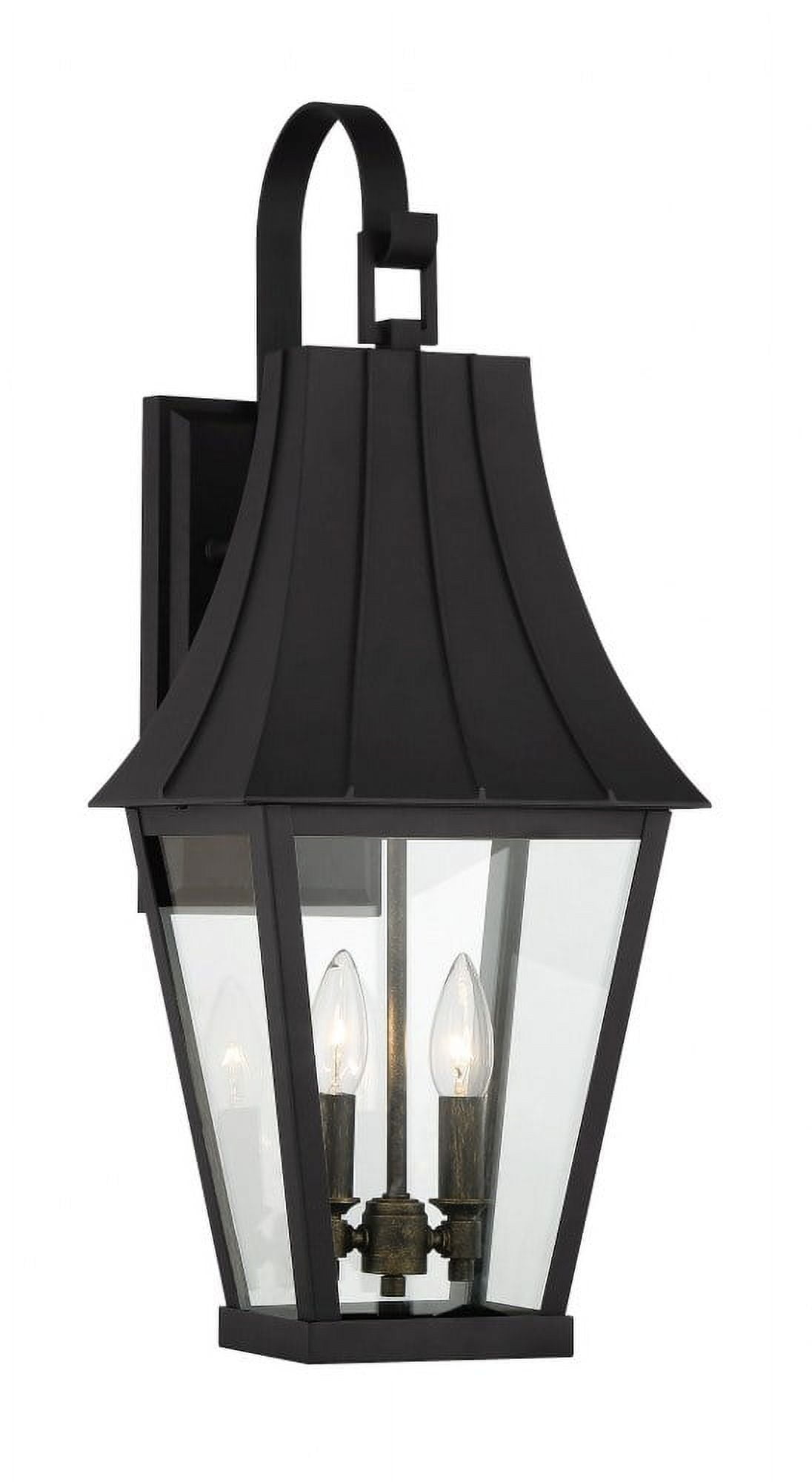 Minka Lavery Chateau Grande 24 1/4" High Coal Outdoor Wall Light