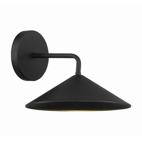 Minka Lavery City Streets 10" Wide Sand Coal Black Modern LED Outdoor Wall Light