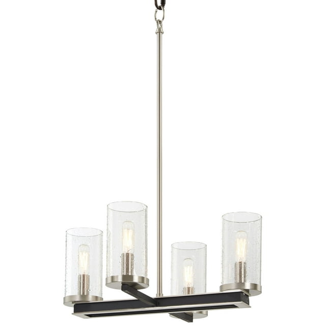 Cole's Crossing 4 Light Convertible Pendant 11.75 Inches Tall By 18 Inches Wide     -Traditional Installation Minka Lavery 1054-691