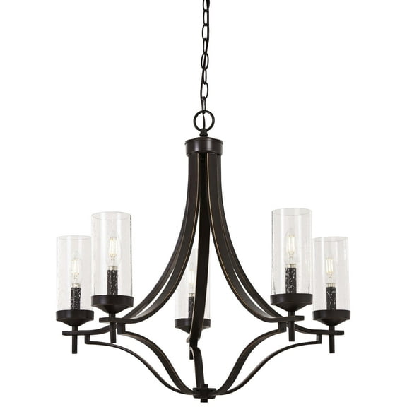 Minka Lavery - Elyton - Chandelier 5 Light Downton Bronze/Gold in Transitional