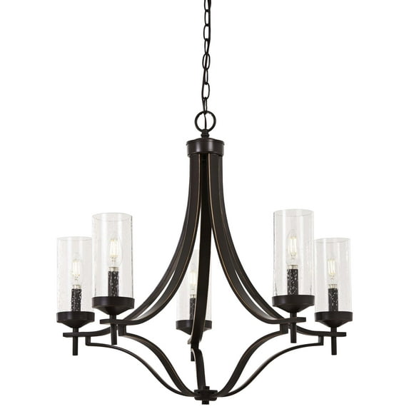 Minka Lavery - Elyton - Chandelier 5 Light Downton Bronze/Gold in Transitional