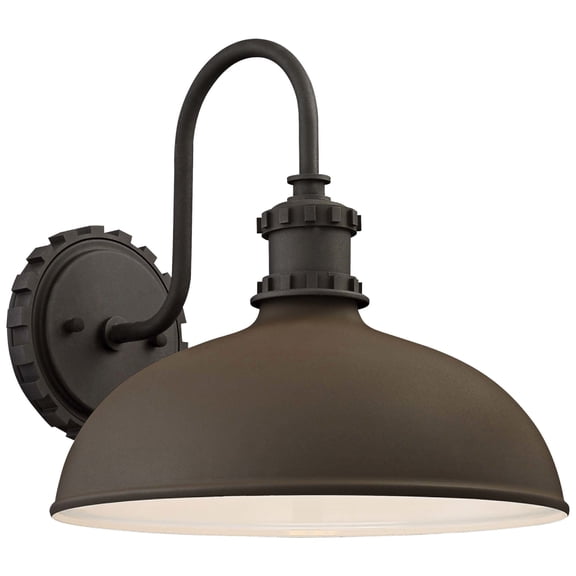Minka Lavery Great Outdoors Wyndmere Exterior Brass Barn Light, 1 Light ...