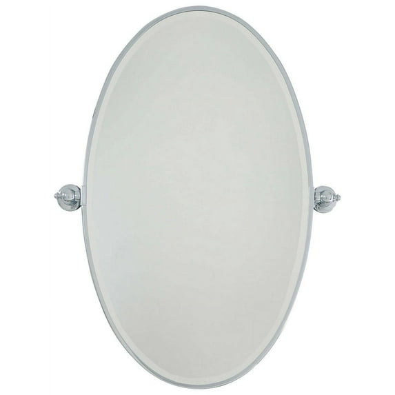 Minka Lavery - Extra Large Oval Beveled Mirror in Traditional Style - 35.75