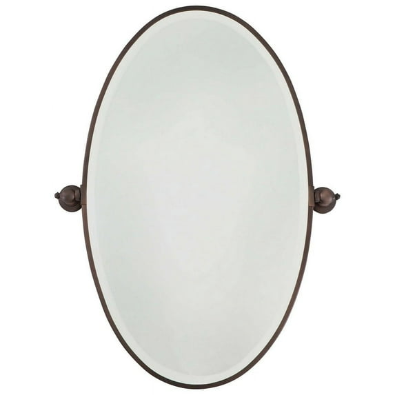 Minka Lavery - Extra Large Oval Beveled Mirror in Traditional Style - 35.75