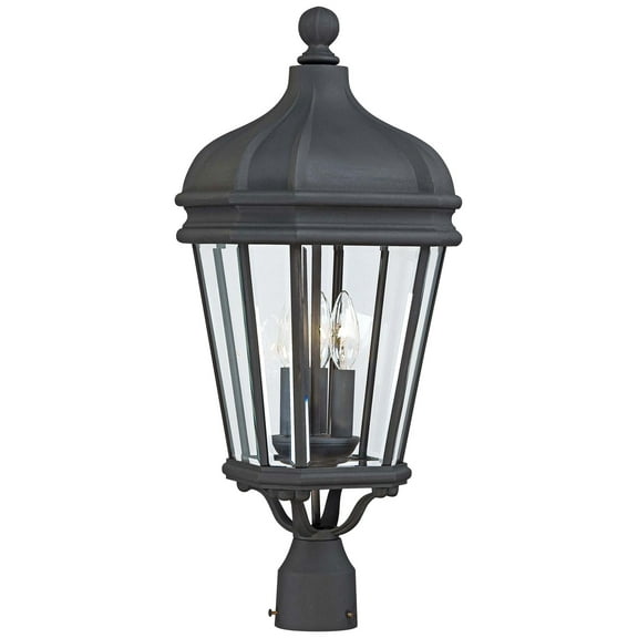 Minka Lavery - Great Outdoors - Harrison- 3 Light Outdoor Post Mount In