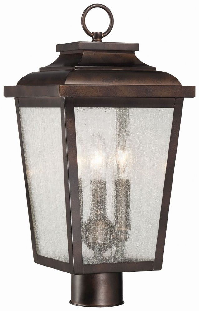 Minka Lavery - Great Outdoors - Irvington Manor - 3 Light Post Mount In
