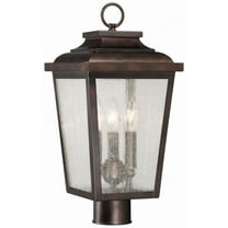 Minka Lavery - Great Outdoors - Irvington Manor - 3 Light Post Mount In