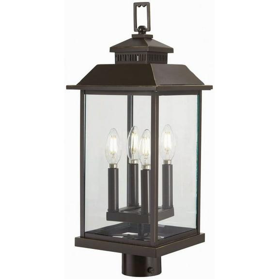 Minka Lavery - Great Outdoors - Miner's Loft - 4 Light Post Mount In