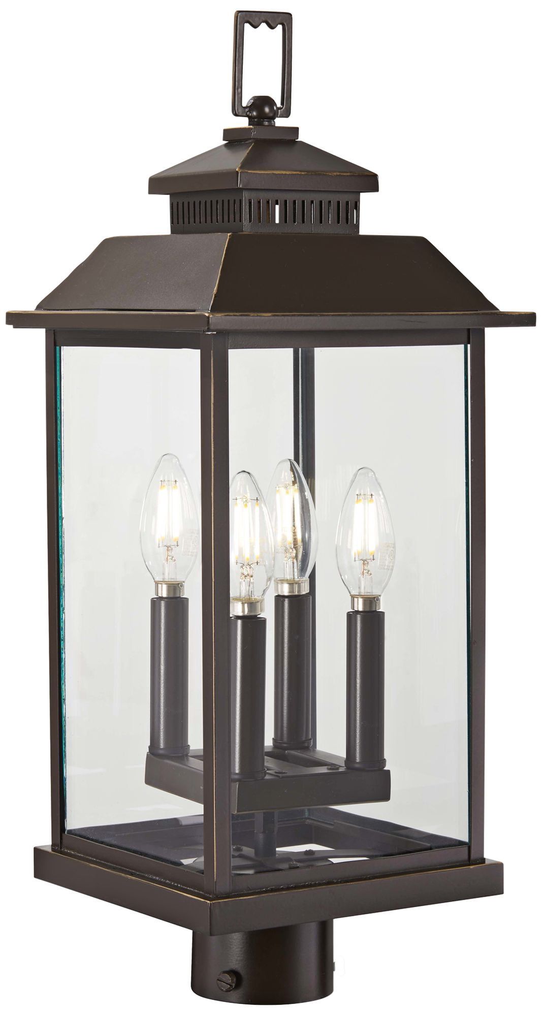 Minka Lavery - Great Outdoors - Miner's Loft - 4 Light Post Mount In