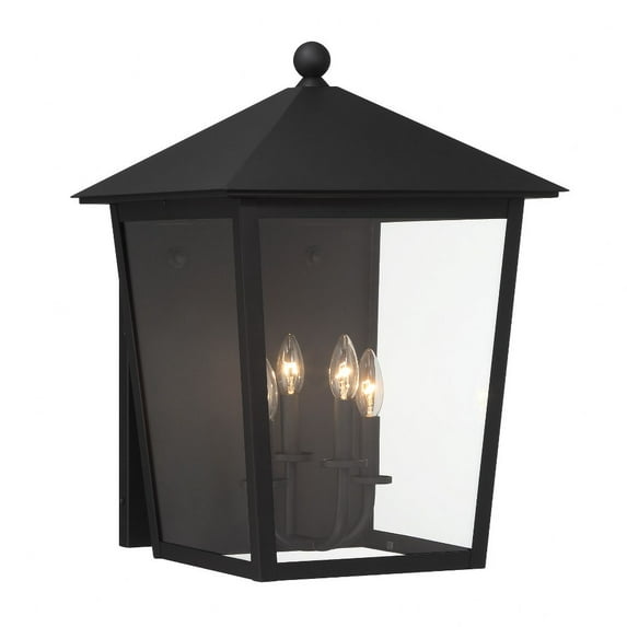 72132-66-Minka Lavery-Great Outdoors - Noble Hill - 3 Light Outdoor Wall Mount-18.13 Inches Tall and 13 Inches Wide
