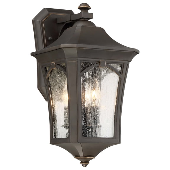 71212-143C-Minka Great Outdoors-solida - 3 Light Wall Mount In Traditional Style - 15.75 Inches Tall By 8.5 Inches Wide