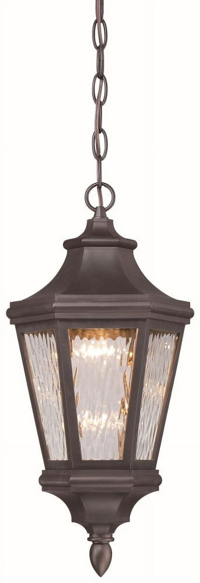 Hanford Pointe Oil Rubbed Bronze LED Outdoor Hanging Lantern