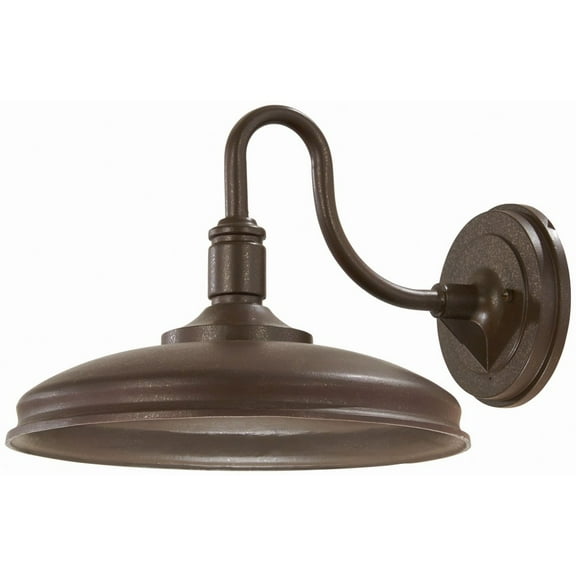 Minka Lavery Harbison 9 3/4" High Textured Bronze LED Outdoor Wall Light