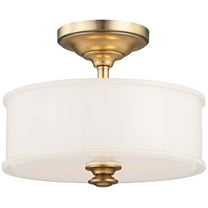 Minka Lavery - Harbour Point - 2 Light Semi-Flush Mount in Transitional Style -
