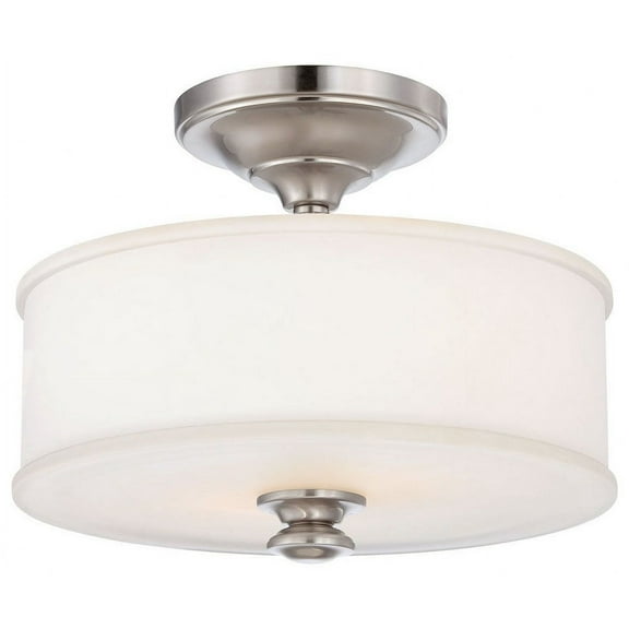 Minka Lavery Harbour Point Semi Flush Mount - Brushed Nickel