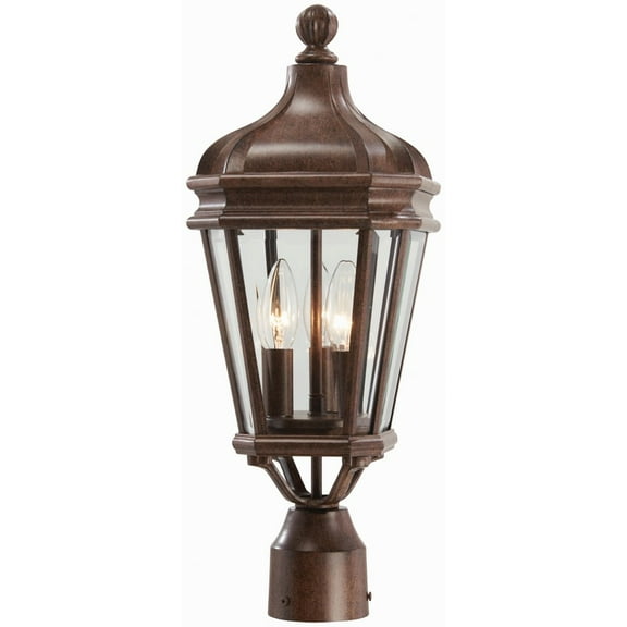 Minka Lavery Harrison Collection 20" High Post Mount Outdoor Light