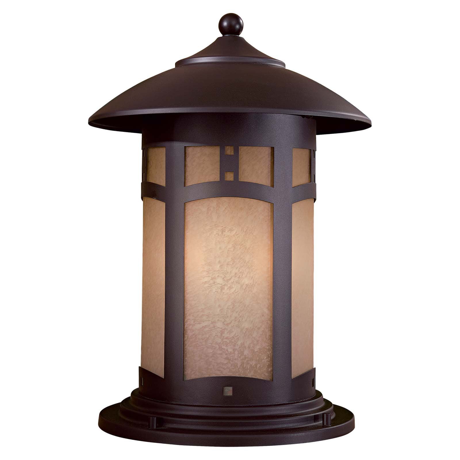 Minka Lavery Harveston Manor 1 Light 8725-A615B Outdoor Post Light -  Walmart.com, image size:1600x1600