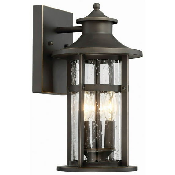 Minka Lavery Highland Ridge 15" High Bronze Outdoor Wall Light