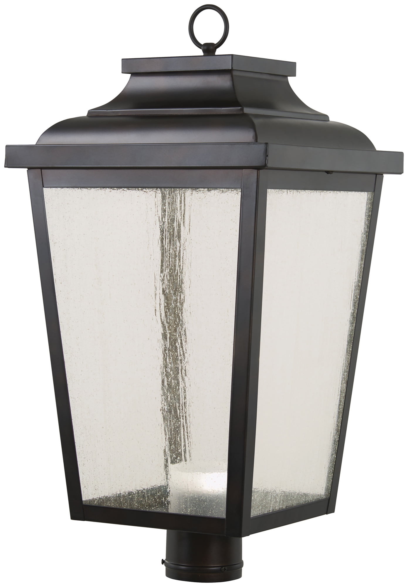 Minka Lavery Irvington Manor 24 1/4" High Bronze LED Outdoor Post Light