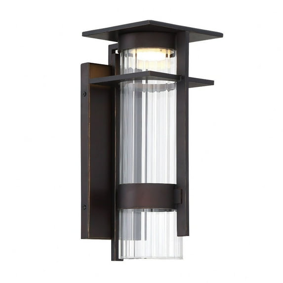 Minka Lavery - Kittner - 7W 1 LED Outdoor Wall Mount in Contemporary Style - 14