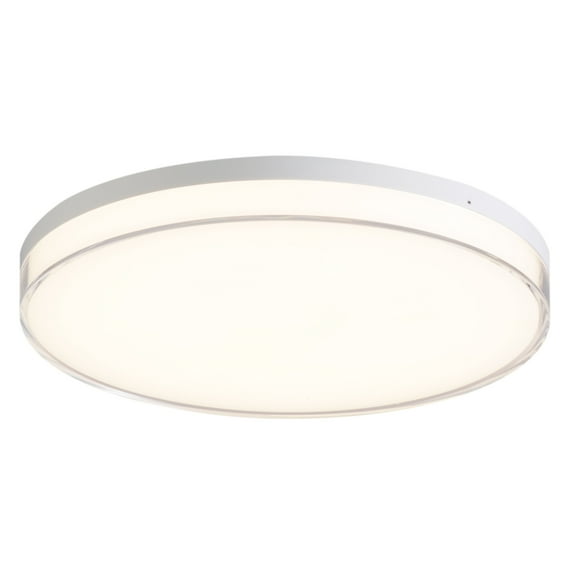 Minka Lavery - LED Flush Mount-White Finish