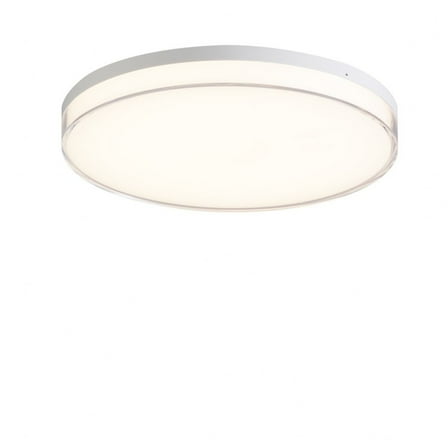 Minka Lavery - LED Flush Mount-White Finish