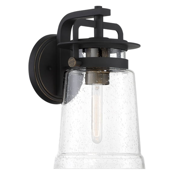Minka Lavery Maribel Heights 12 1/2" High Sand Coal Outdoor Wall Light