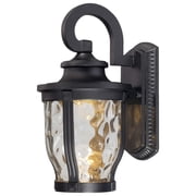Minka Lavery Merrimack 12 1/4" High Black LED Outdoor Wall Light