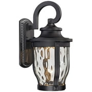 Minka Lavery Merrimack 16 1/4" High Black LED Outdoor Wall Light