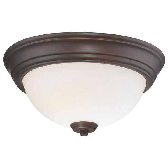 Minka Lavery - Overland Park - 2 Light Flush Mount in Transitional Style - 6