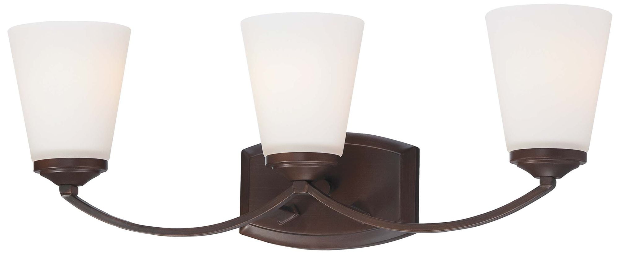 Vintage Bronze 3-Light Cylinder Bathroom Vanity Fixture
