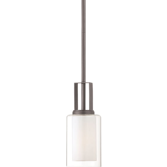 Minka Lavery 4101-172 1 Light Mini Pendant In Smoked Iron
