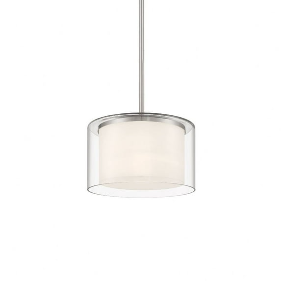 4102-84-Minka Lavery-Parsons Studio - 1 Light Pendant-Brushed Nickel Finish
