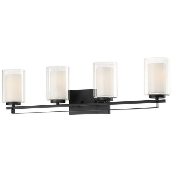 Minka Lavery - Parsons Studio - 4 Light Bath Bar in Transitional Style - 8.75