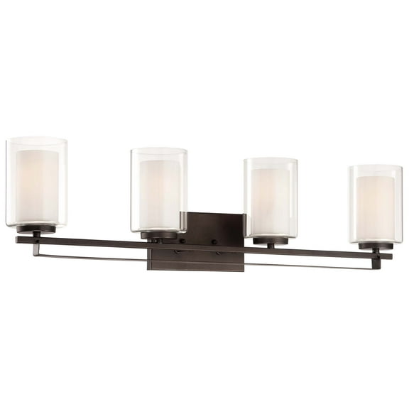Minka Lavery - Parsons Studio - 4 Light Bath Bar in Transitional Style - 8.75