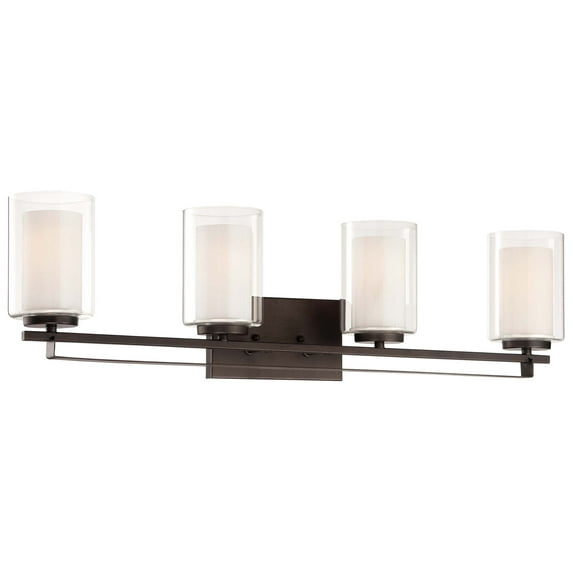 Minka Lavery - Parsons Studio - 4 Light Bath Bar in Transitional Style - 8.75