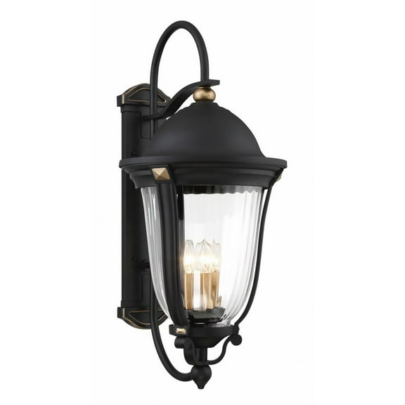 73235-738-Minka Lavery-Peale Street - 5 Light Outdoor Wall Mount In 33 Inches Tall and 15