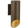 thumbnail image 1 of Minka Lavery Pineview Slope 12 1/2" High Sand Bronze Outdoor Wall Light, 1 of 2