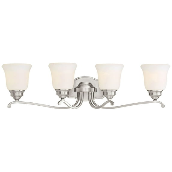 Minka Lavery - Savannah Row - 4 Light Traditional Bath Vanity in Traditional