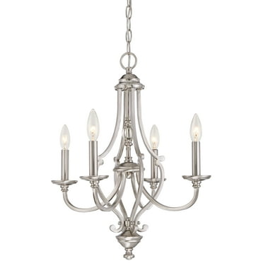 Minka Lavery - Savannah Row - Chandelier 4 Light Brushed Nickel in Traditional