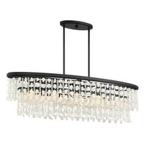 Minka Lavery - Shimmering Elegance - 5 Light Island-14.25 Inches Tall and 12