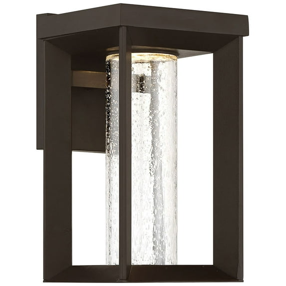Minka Lavery Shore Pointe 13" High Oil Rubbed Bronze LED Outdoor Wall Light