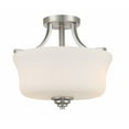 thumbnail image 1 of Minka Lavery - Shyloh - 2 Light Semi-Flush Mount-Brushed Nickel Finish - Minka, 1 of 1