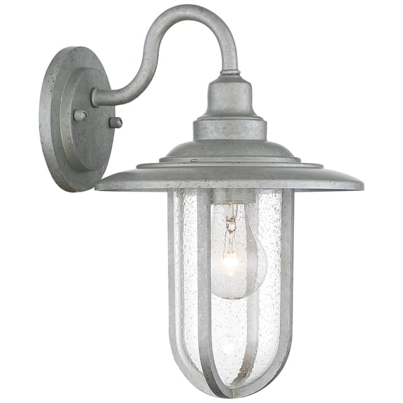 Minka Lavery Signal Park 13 1/4" High Galvanized Outdoor Wall Light