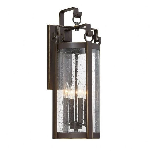 Minka Lavery - Somerset Lane - 4 Light Outdoor Large Wall Mount in Traditional